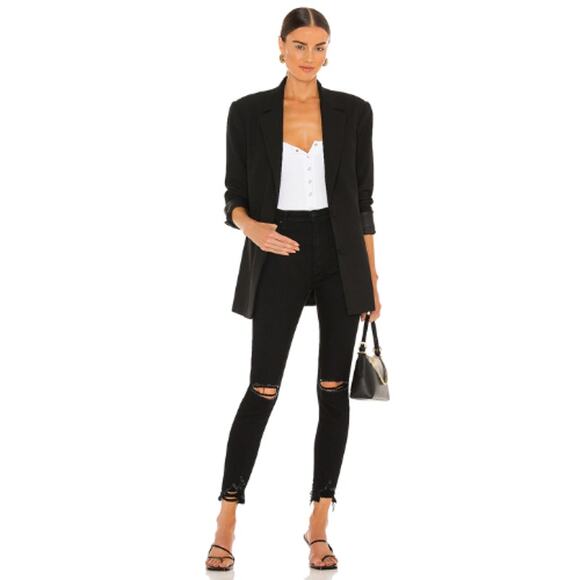 Michael Lauren Bosco Snap Front Tank in White NWT Size XS - Picture 4 of 4